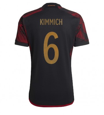 Maillot de foot Allemagne Joshua Kimmich #6 Extérieur Monde 2022 Manches Courte